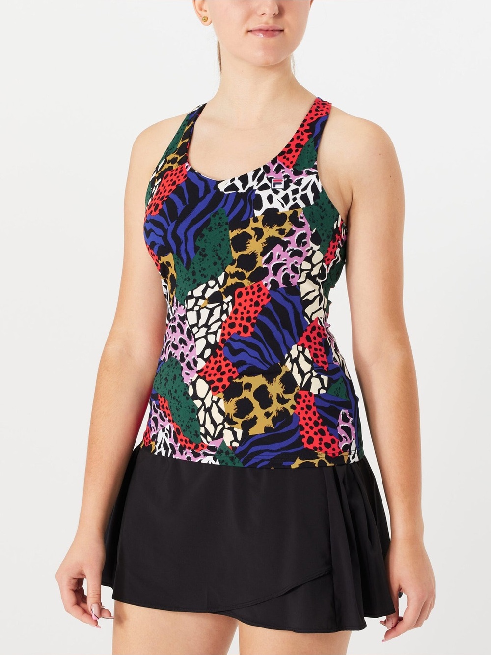 Fila Multicolor Animal Patchwork Tank Top